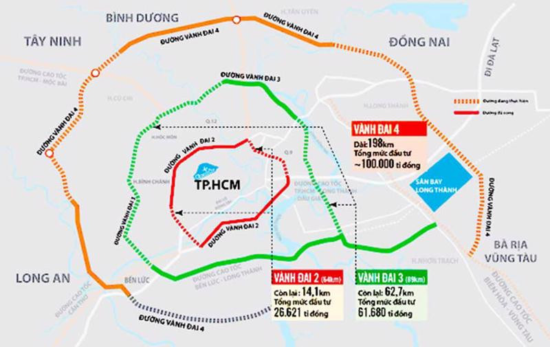 Bình Dương sẽ đầu tư 2 trạm dừng chân trên tuyến Vành đai 4 TP HCM Binh Duong se dau tu 2 tram dung chan tren tuyen Vanh dai 4 TP HCM