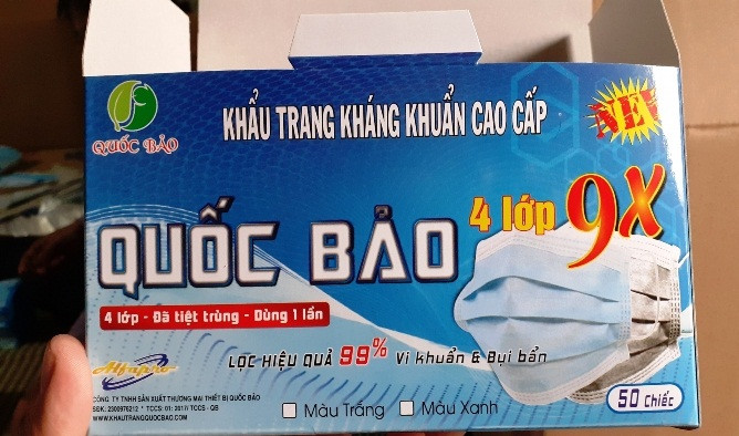 Vua bi phat vi san xuat khau trang sai quy dinh, Cong ty Quoc Bao lai tang y bac si: Y do gi?-Hinh-2