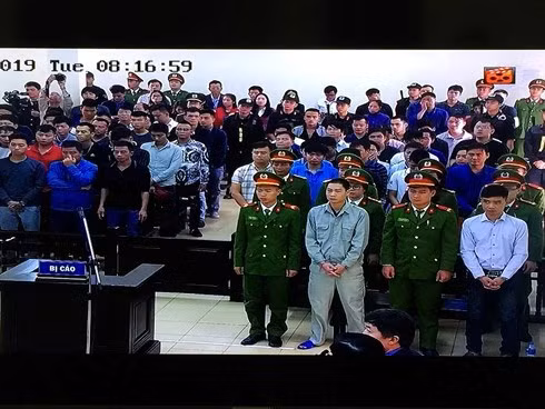 Phuc tham vu danh bac nghin ty: 36 bi cao khang cao xin giam an