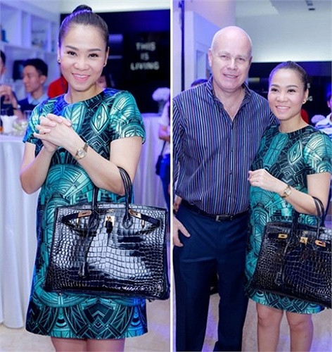 Cô cũng là tín đồ hâm mộ các loại túi thời trang đẳng cấp. Bộ sưu tập túi xách của Thu Minh gồm hơn 10 chiếc Hermes Birkin, trong đó ấn tượng nhất là chiếc túi da cá sấu 1,6 tỷ đồng.