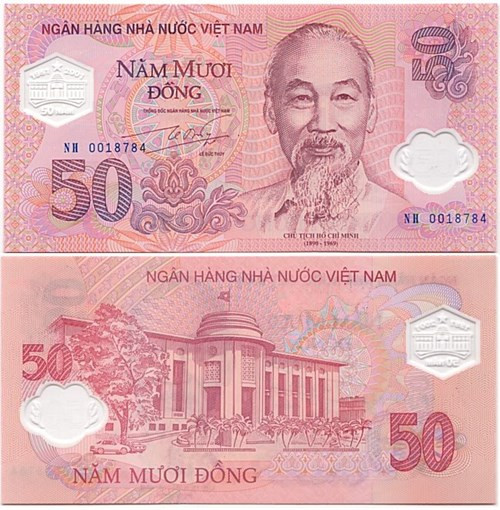 Đây không phải lần đầu tiên Ngân hàng Nhà nước in tiền lưu niệm. Năm 2001, nhân kỷ niệm 50 năm thành lập NHNN Việt Nam (1951 – 2001), tờ tiền lưu niệm đầu tiên mệnh giá 50 đồng đã được ngân hàng phát hành. Ảnh minh họa.