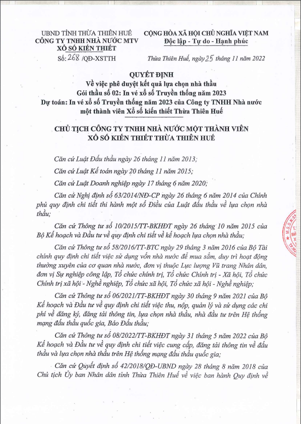 Cty In nhan dan Binh Dinh nhieu nam lien cung cap ve cho xo so Thua Thien Hue-Hinh-3