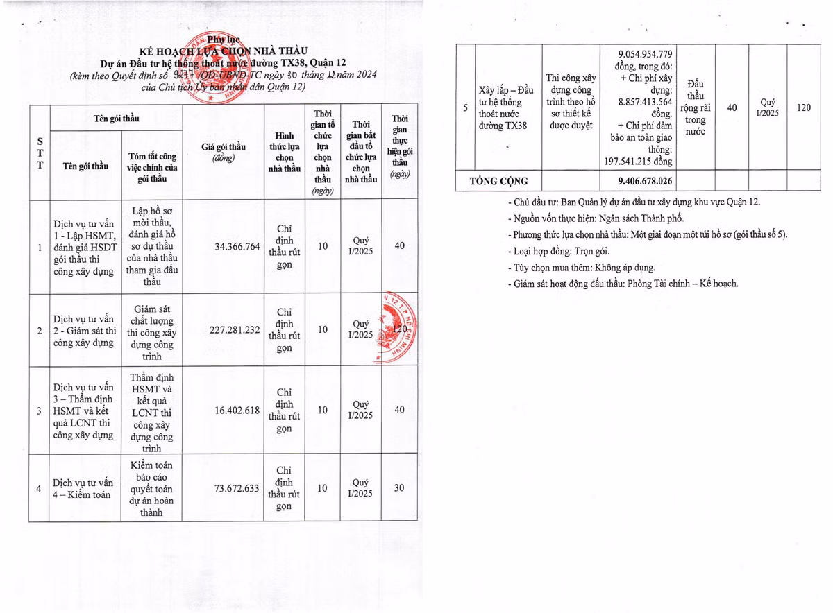 TP HCM: Goi thau xay lap dau tu he thong thoat nuoc duong TX38 ve tay ai?-Hinh-2