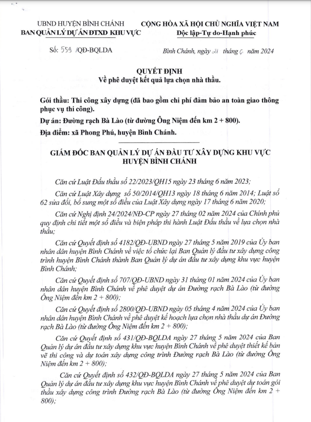 Cầu đường Hồng An có trúng gói thầu gần 24 tỷ tại Hóc Môn? - Hình 3 Cau duong Hong An co trung goi thau gan 24 ty tai Hoc Mon?-Hinh-3