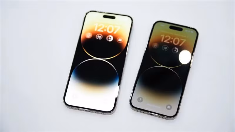Tuy nhiên, điểm khác biệt giữa iPhone 14 Pro và iPhone 14 Pro Max vẫn là kích thước màn hình.