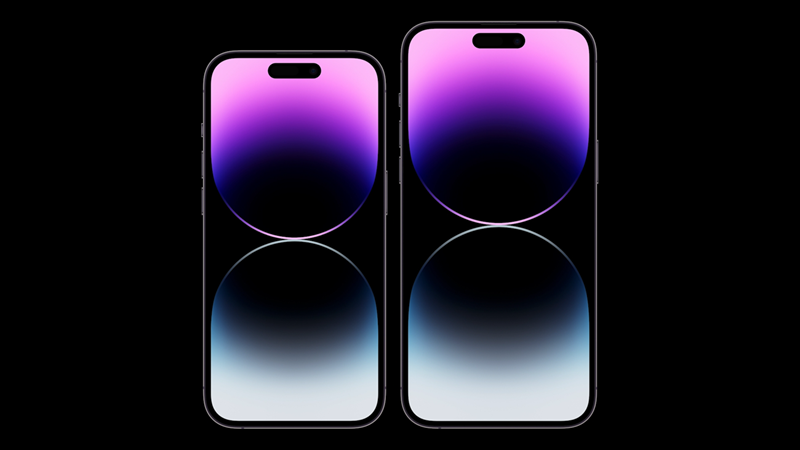 Các yếu tố về màu sắc của iPhone 14 Pro và iPhone 14 Pro Max là giống nhau hoàn toàn. Bộ đôi iPhone 14 Pro Series này có đến 4 tùy chọn màu sắc với 3 màu đặc trưng quen thuộc là Đen, Vàng , Bạc và 1 màu mới là Tím.