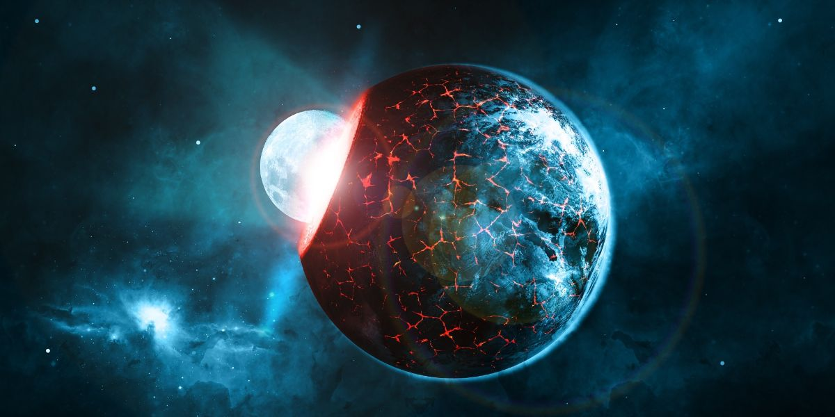 Sự kiện này cũng sẽ gây ra một lượng lớn khí thải và bụi vào khí quyển, tạo ra một màn sương đen bao phủ Trái đất và làm giảm ánh sáng mặt trời.