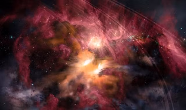 Ban đầu, nhà nghiên cứu cho rằng cặp vật thể "dị thường" này là một ngôi sao quay quanh một lỗ đen.