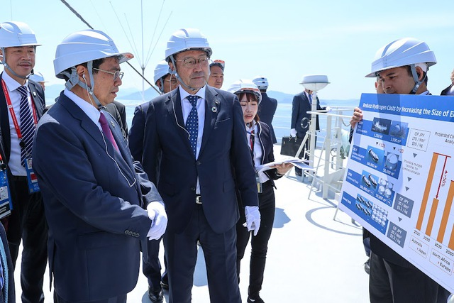 Thu tuong Pham Minh Chinh tham Cong vien Tuong niem Hoa Binh Hiroshima-Hinh-6