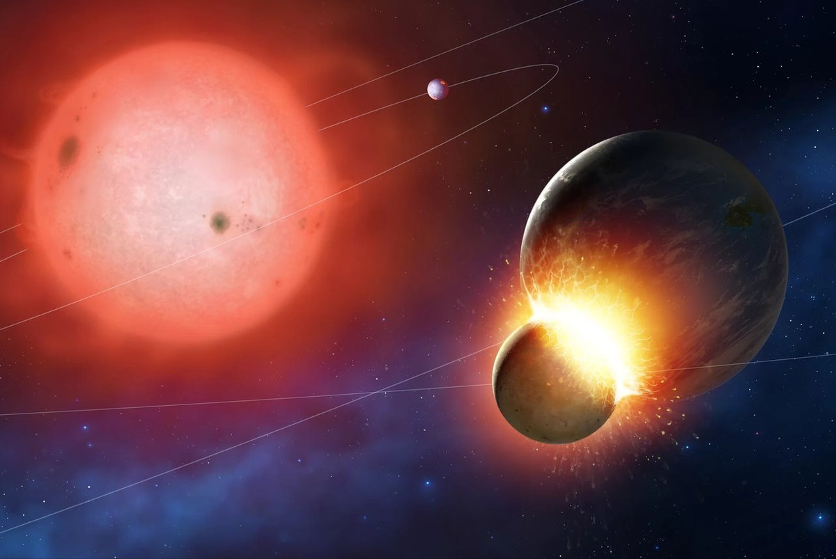 Hành tinh xấu số đó là một Sao Mộc nóng - dạng hành tinh to như Sao Mộc hoặc hơn, cũng là hành tinh khí nhưng ở gần sao mẹ nên nóng bỏng.