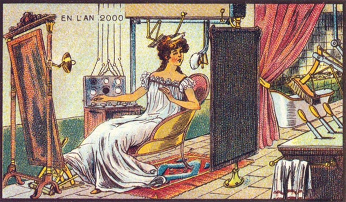 10. Máy trang điểm tự động dành cho các quý cô thích làm đẹp. Nếu có cỗ máy làm đẹp này thì phụ nữ sẽ tiết kiệm được khá nhiều thời gian khi trang điểm.