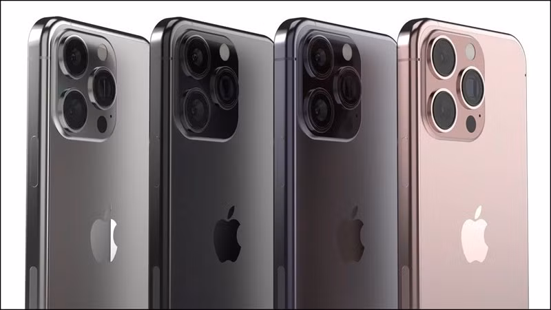 Theo thông tin có được từ trang AppleDsign, Concept iPhone 15 sẽ có 6 phiên bản màu sắc cực ấn tượng và nổi bật.