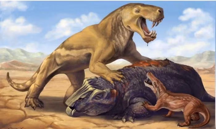 Inostrancevia, được biết đến như "kẻ ăn thịt ngoại tuyến", là một loài săn mồi cổ đại đã sống cách đây khoảng 260 triệu năm.