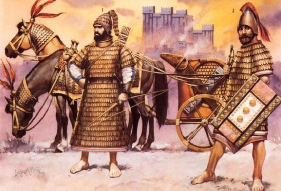 3. Vương quốc Mitanni: Nằm ở vùng đất của người Hurrian (ngày nay là Syria, Bắc Iraq, Đông Nam Thổ Nhĩ Kỳ), vương quốc của người Indo-Aryan cổ đại tồn tại từ thế kỷ 16 đến thế kỷ 13 TCN.