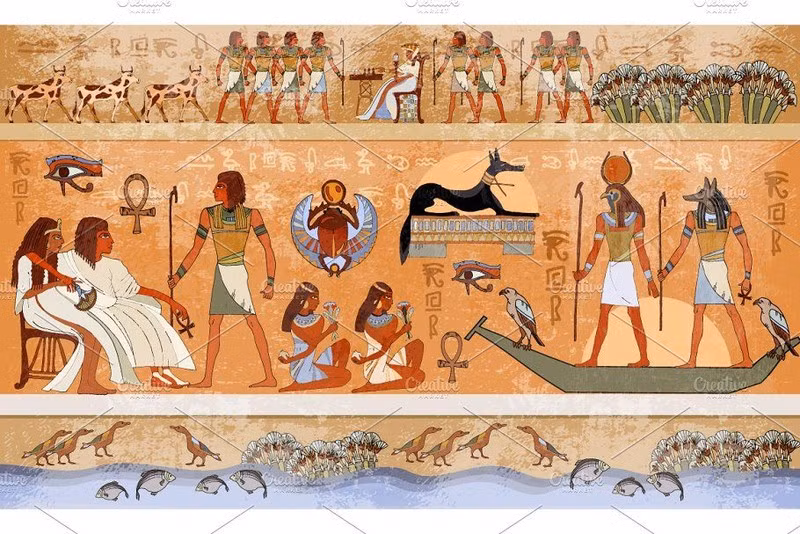 Không chỉ các vị thần và nữ thần như Hathor được cho là đến từ vương quốc siêu giàu có và màu mỡ này, mà tất cả các loại hàng hóa thương mại có giá trị cũng vậy.