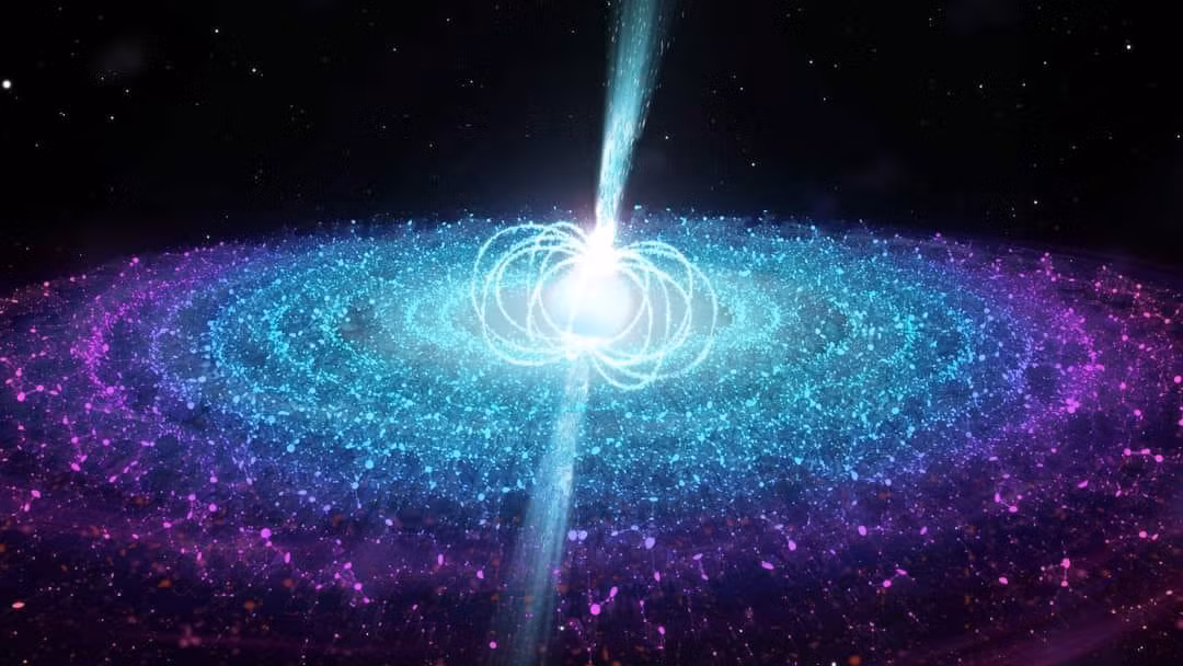 Quá trình này là kết quả của sự tương tác giữa áp lực hấp dẫn và áp lực hạt nhân.