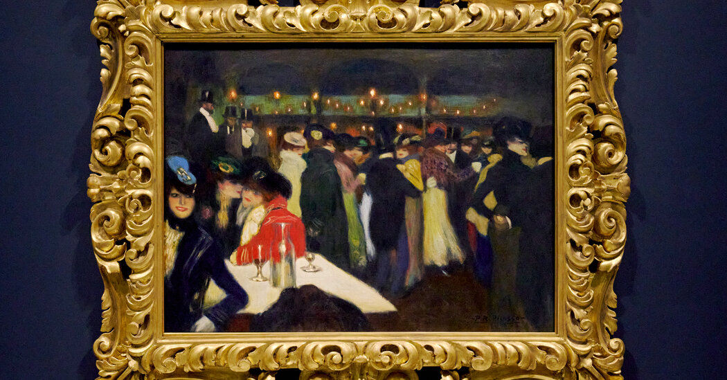 Bức tranh này được lấy cảm hứng từ quán rượu nổi tiếng cùng tên ở khu vực Montmartre của Paris.