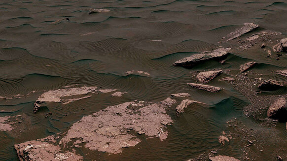 Trước đó tàu thăm dò Curiosity của Cơ quan hàng không vũ trụ Mỹ (NASA) cũng đã phát hiện ra những kết cấu đá gợn sóng, dấu hiệu cho thấy các hồ nước từng xuất hiện trên Sao Hỏa, tại thời điểm hành tinh này đang dần trở nên khô cằn.