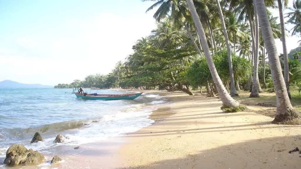 Mỗi ngày, nước biển lại mài mòn xác sinh vật biển, bồi đắp dải cát cho hòn đảo.