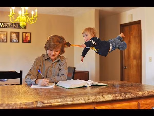 Ngay khi biết con trai mình bị hội chứng Down, anh Allen đã rất buồn và rất khó để chấp nhận sự thật.