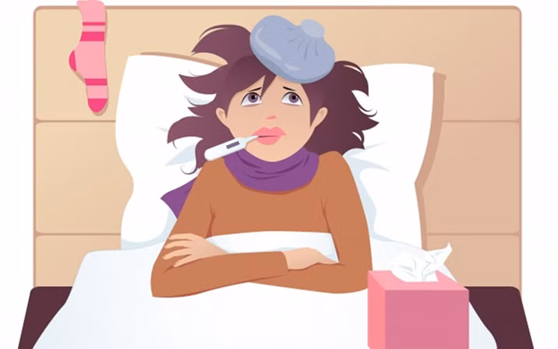 Đừng đổ lỗi cho thời tiết lạnh khiến bạn bị cảm, vì yếu tố thời tiết chỉ là tác nhân ảnh hướng tới hệ miễn dịch yếu. Một người đang trong tình trạng căng thẳng kéo dài, hệ thống miễn dịch sẽ ít nhạy cảm hơn và có nguy cơ bị cảm lạnh cao hơn. Nếu bạn thường xuyên bị cảm hay cúm… hãy nghĩ đến khả năng cuộc sống và công việc của bạn đang có quá nhiều vấn đề căng thẳng và lo lắng. Hãy tìm cách cân bằng và loại bỏ chúng.