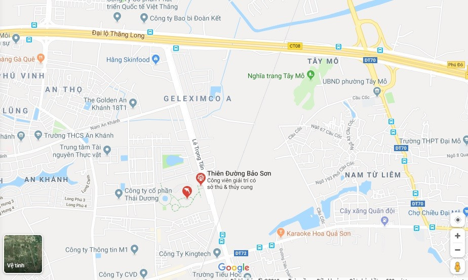 Hiện, nguyên nhân xảy ra đám cháy đang được cơ quan chức năng điều tra, làm rõ. (Ảnh Google maps nơi xảy ra đám cháy)