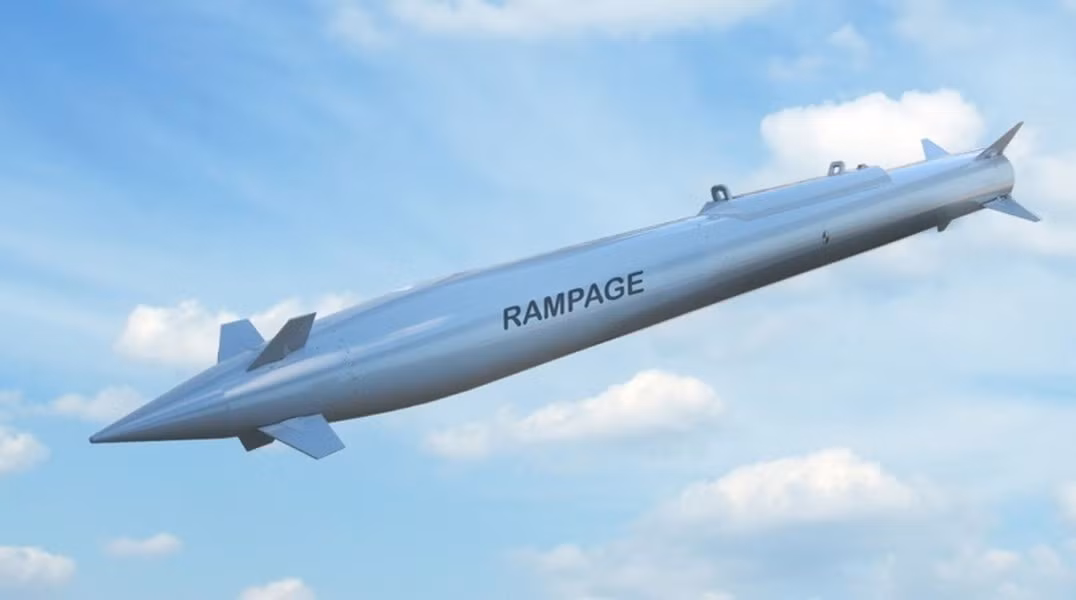 Được thiết kế để phóng từ trên không, Rampage có thể được tích hợp vào nhiều loại máy bay chiến đấu khác nhau, bao gồm cả F-16I.