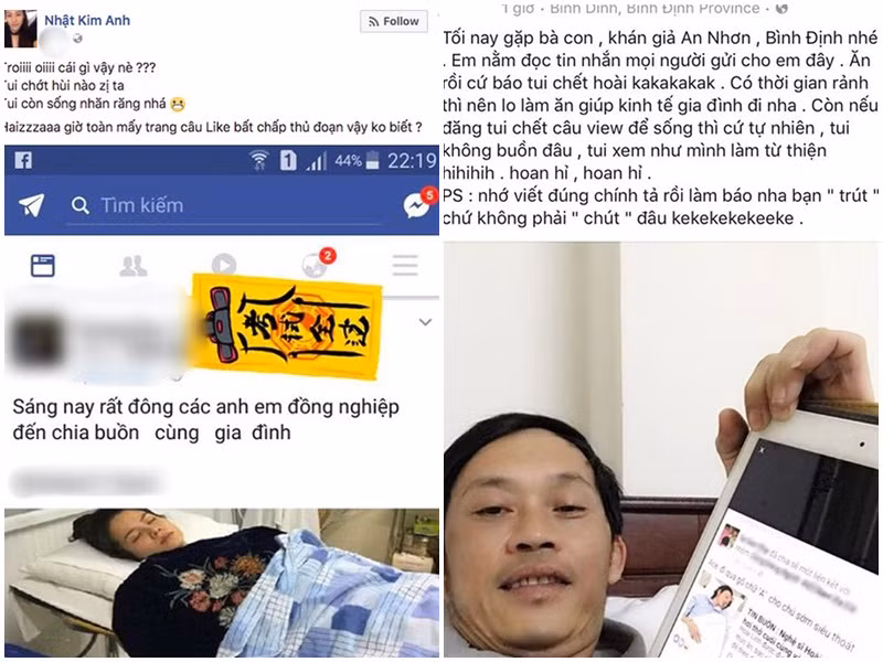 Bị kẻ xấu cắt ghép để thêu dệt nên câu chuyện độc địa về sức khỏe, Hoài Linh, Nhật Kim Anh, Ngọc Sơn, Đàm Vĩnh Hưng, Sơn Tùng M-TP, Phan Đình Tùng, Chí Trung từng phải đính chính để tin đồn không tiếp tục khiến dư luận hoang mang.