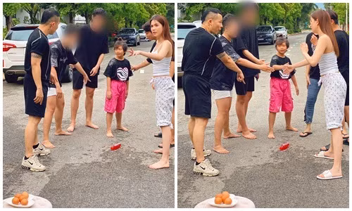 Vu Khac Tiep - Ngoc Trinh gay tranh cai khi nem do an choi dua