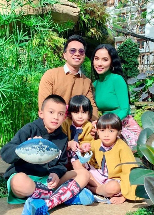 Tổ ấm hạnh phúc của nữ MC khiến nhiều người ngưỡng mộ.