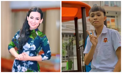 Phi Nhung nhan nhu den con nuoi Ho Van Cuong thi tot nghiep THPT