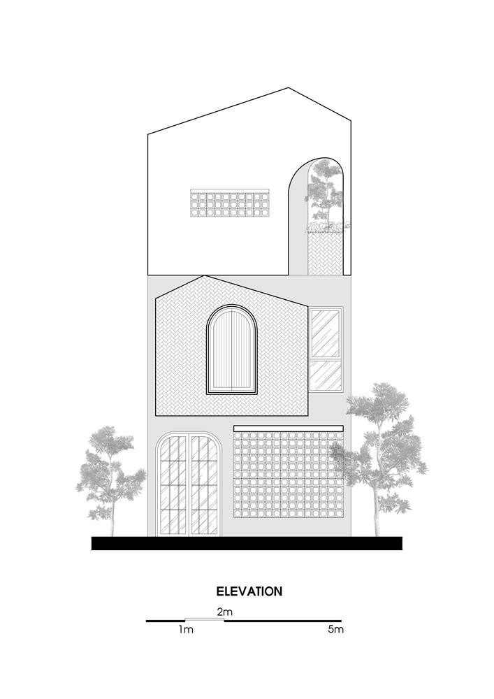 Bản vẽ tổng thể ngôi nhà.