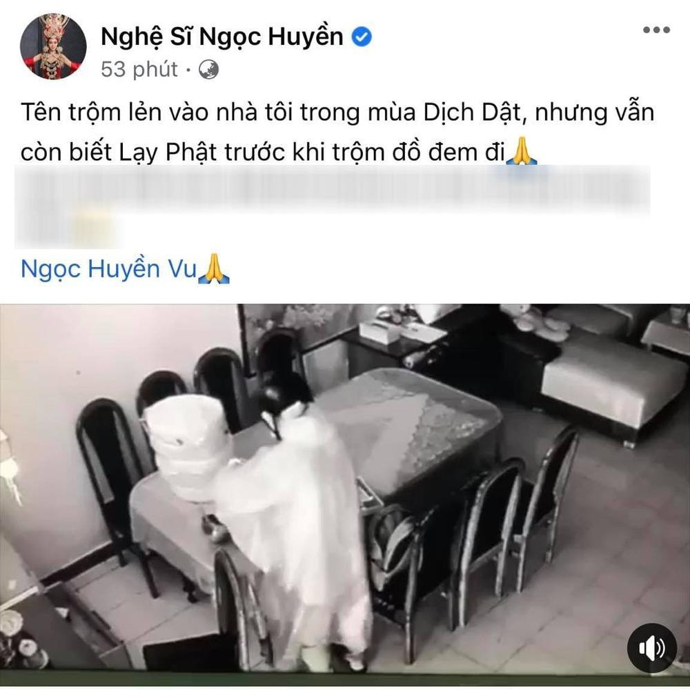 Trom vao nha nghe si Ngoc Huyen, truoc khi lay do con kinh can lay Phat