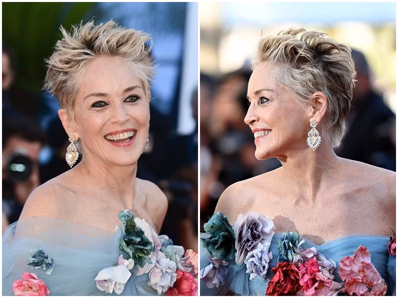 Nữ diễn viên 63 tuổi giữ vẻ rạng rỡ tại sự kiện. Ảnh: Zimbio