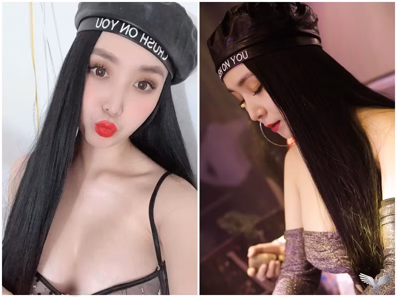 Nữ DJ sinh năm 1992 chuộng trang phục giúp khoe triệt để vòng một gợi cảm.