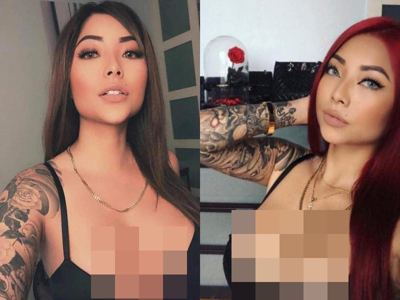 Tình cũ của Binz sinh năm 1996, mang hai dòng máu Việt - Đài Loan. Từ hồi học cấp 2, Cassie sang Mỹ. Cô hiện làm người mẫu hình xăm cho một tạp chí. Ảnh: Thời đại plus