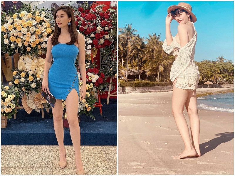 Thanh Hương sinh năm 1988, hơn Hương Giang 1 tuổi. Cả hai đều từng thi nhan sắc.