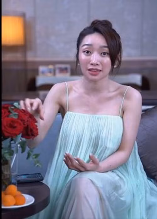 Thùy Chang từng nghén nhẹ nhưng nay sức khỏe đã ổn định.