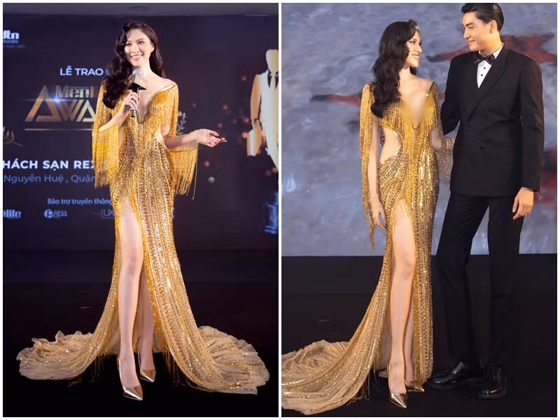 Thanh Huyền sinh năm 1996, cao 1m70 với đôi chân dài 1m1 được xem là báu vật. Số đo 3 vòng của nữ MC là 84-60-89.