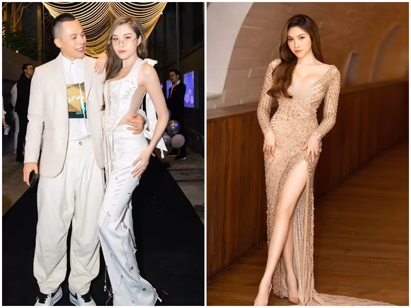  Vũ Khắc Tiệp và Đặng Dương Thanh Thanh Huyền có mối quan hệ khá thân thiết. Ông bầu cho biết, có lẽ anh phải mời cô vào đội ngũ người mẫu của mình vì nữ MC có body quá đẹp.