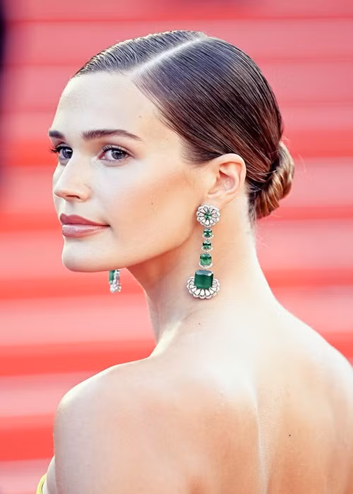 Nữ người mẫu Mỹ được đánh giá cao trong làng thời trang bởi vóc dáng chuẩn và phong cách trình diễn chuyên nghiệp, thái độ làm việc nghiêm túc.