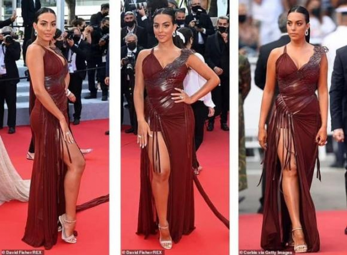 Sự xuất hiện của Georgina Rodriguez thu hút truyền thông quốc tế.