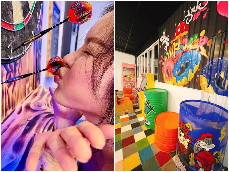 Lý Nhã Kỳ còn khoe những góc giải trí tại nhà vào mùa dịch.