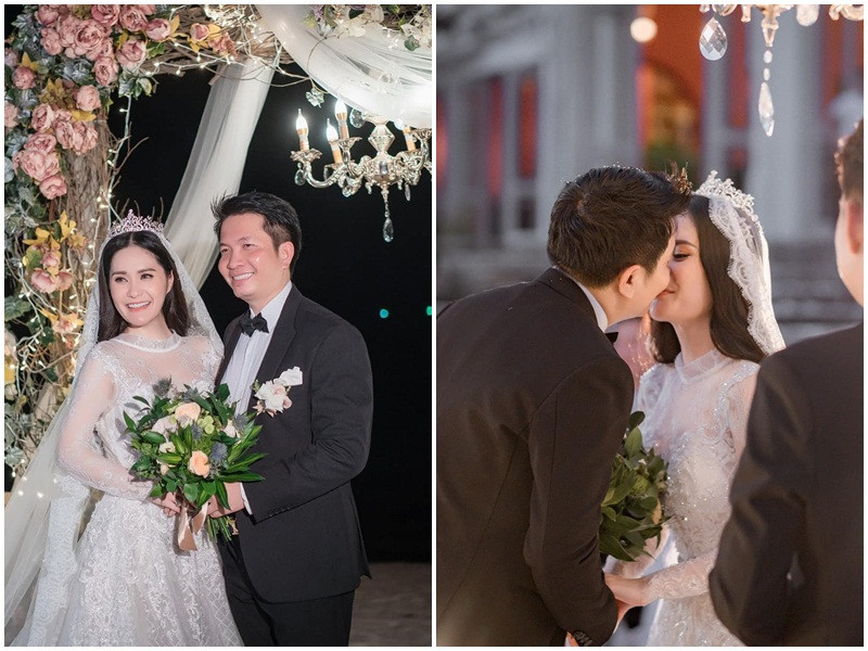 Đoàn Di Băng kết hôn năm 2012. Ông xã của cô - doanh nhân Quốc Vũ từng bỏ ra 3 tỷ làm đám cưới. Năm 2018, cặp đôi tổ chức đám cưới lần 2 tại Phú Quốc.