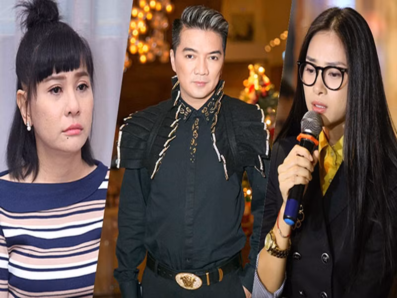 Đàm Vĩnh Hưng, Cát Phượng từng đưa tin sai lệch về 2 bệnh nhân người Trung Quốc điều trị tại bệnh viện Chợ Rẫy, Ngô Thanh Vân đăng tải thông tin giả về chuyến bay Vũ Hán tới Việt Nam. Vì chia sẻ nội dung sai sự thật, 3 nghệ sĩ bị phạt 10 triệu đồng mỗi người. Ảnh: Vietnamnet