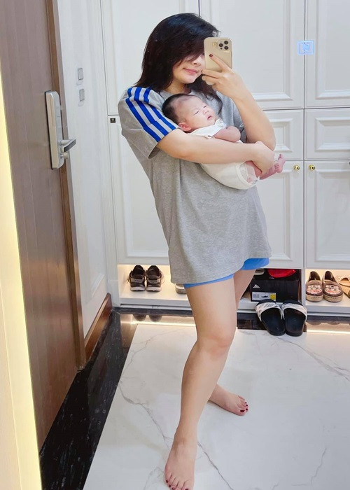 Bảo Thanh sinh con gái thứ hai Nanu hồi tháng 5 vừa qua.