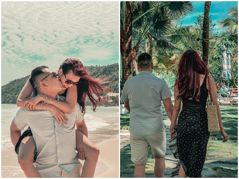 Lan Khuê và Tuấn John thường xuyên có những chuyến du lịch trong và ngoài nước trước dịch bệnh.