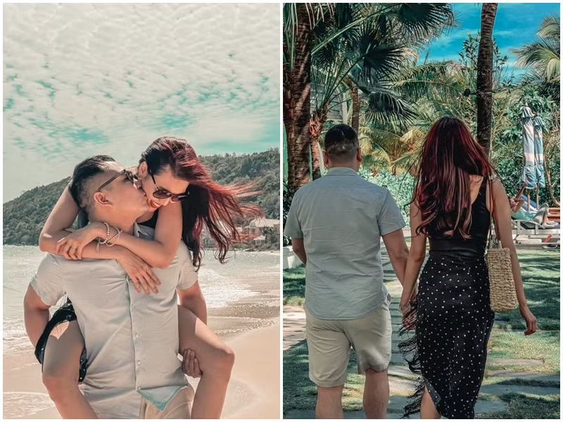 Lan Khuê và Tuấn John thường xuyên có những chuyến du lịch trong và ngoài nước trước dịch bệnh.