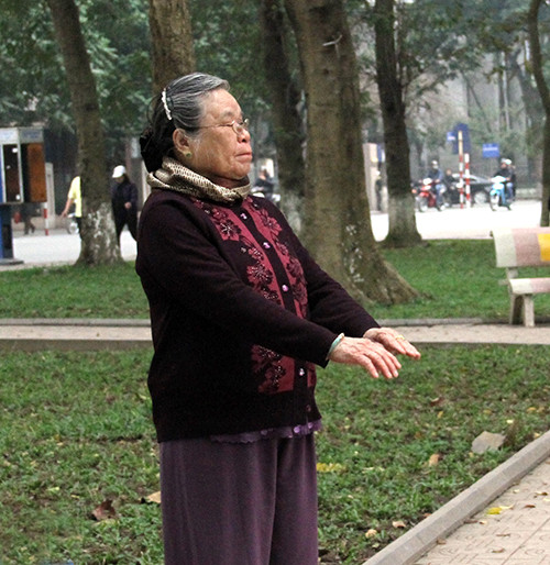 Người thở đúng cách, hơi thở sẽ làm trong sạch cơ thể.