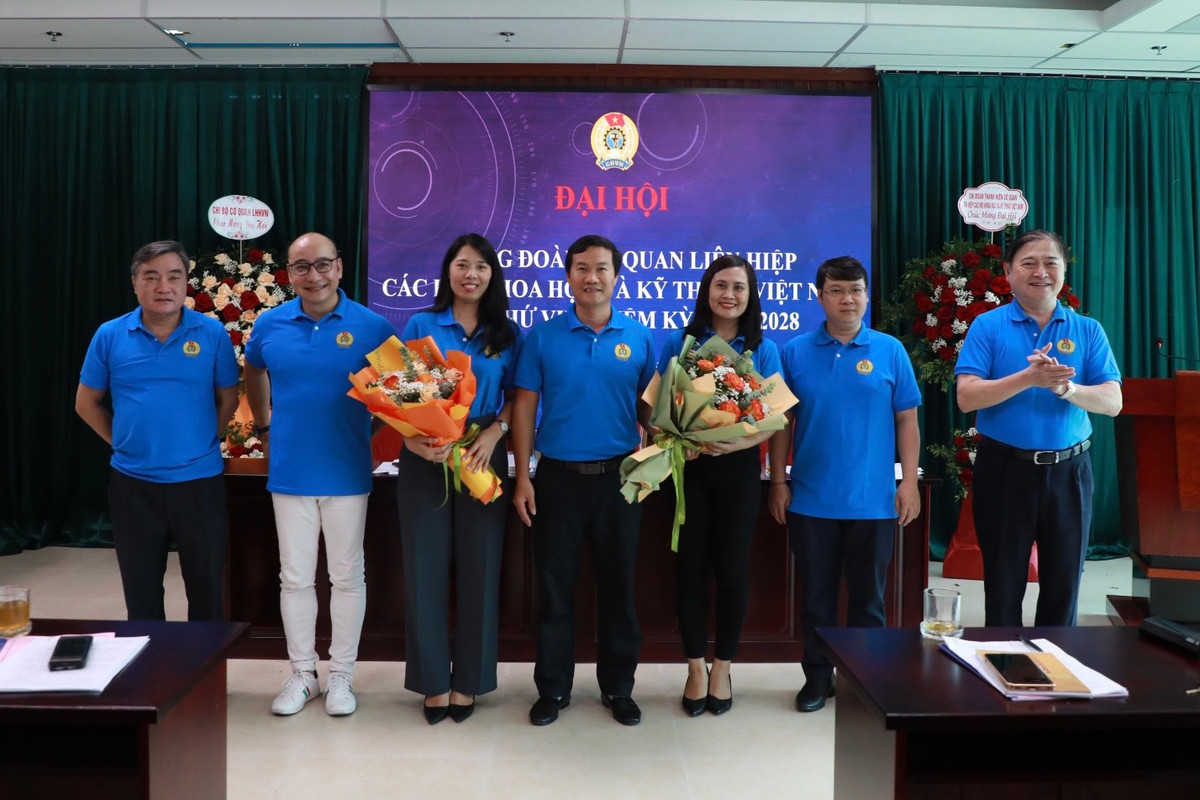 Dai hoi Cong doan Co quan Lien hiep cac Hoi Khoa hoc va Ky thuat Viet Nam lan thu VII-Hinh-3